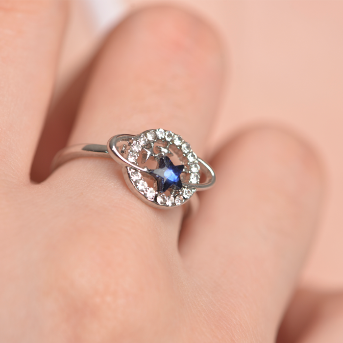 💫💍 ANILLO GALAXIA✨PARA TU ESTRELLA ESPECIAL 😍☄️🌙🪐🌟MKT C