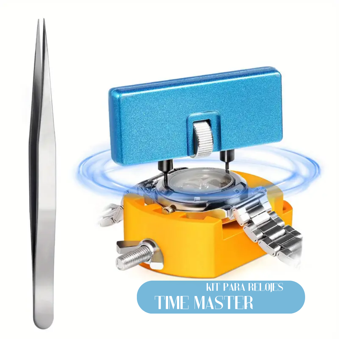 ¡PRODUCTO NOVEDOSO! KIT PARA RELOJES TIME MASTER