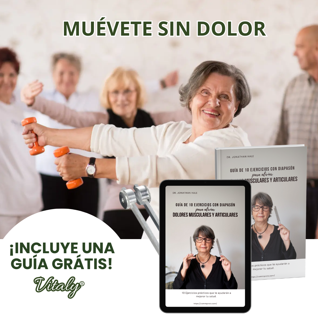 ¡ÚNICO EN COLOMBIA! KIT DIAPASON TERAPEUTICO VITALY