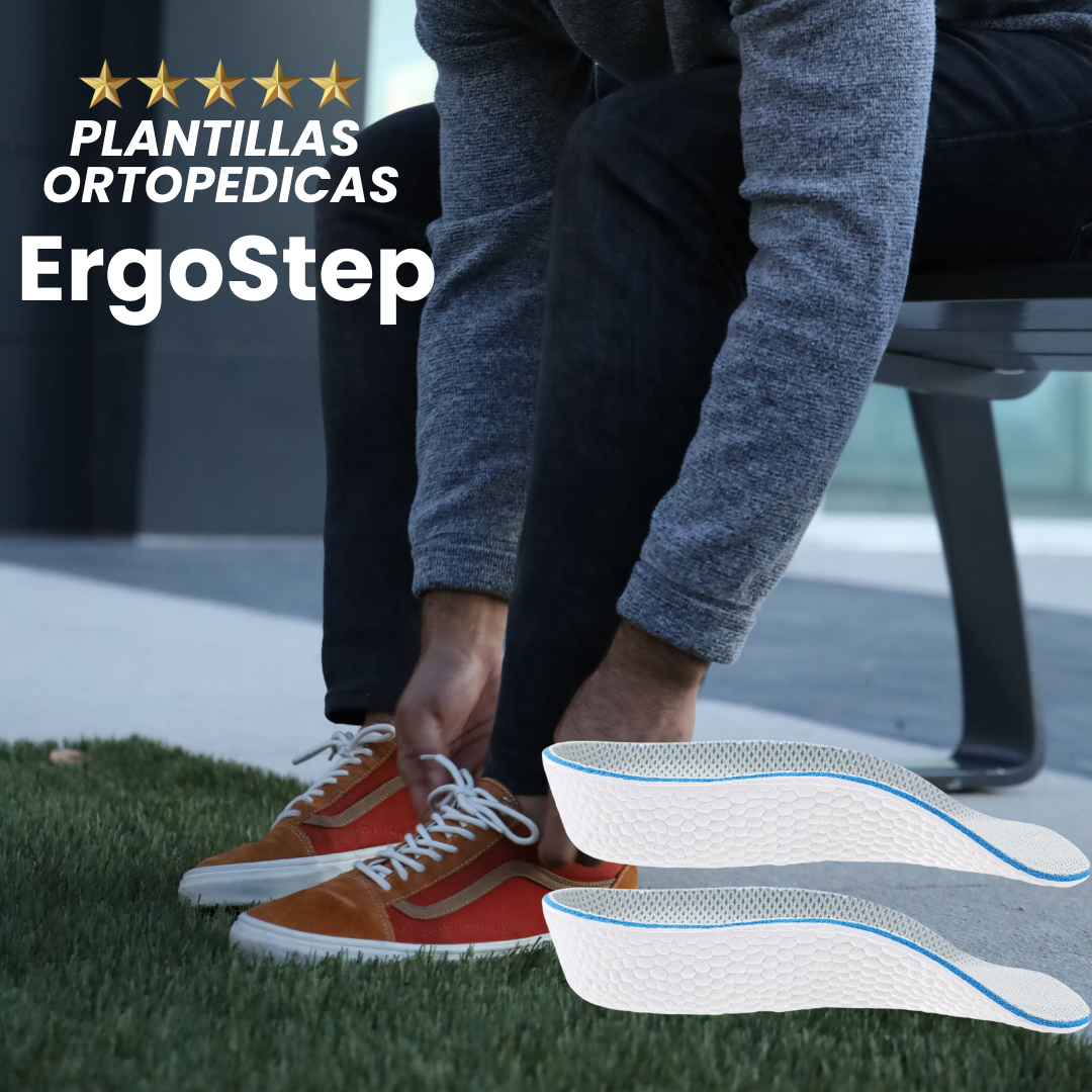 ¡LANZAMIENTO! PACK X3 PLANTILLAS ORTOPEDICAS ERGOSTEP