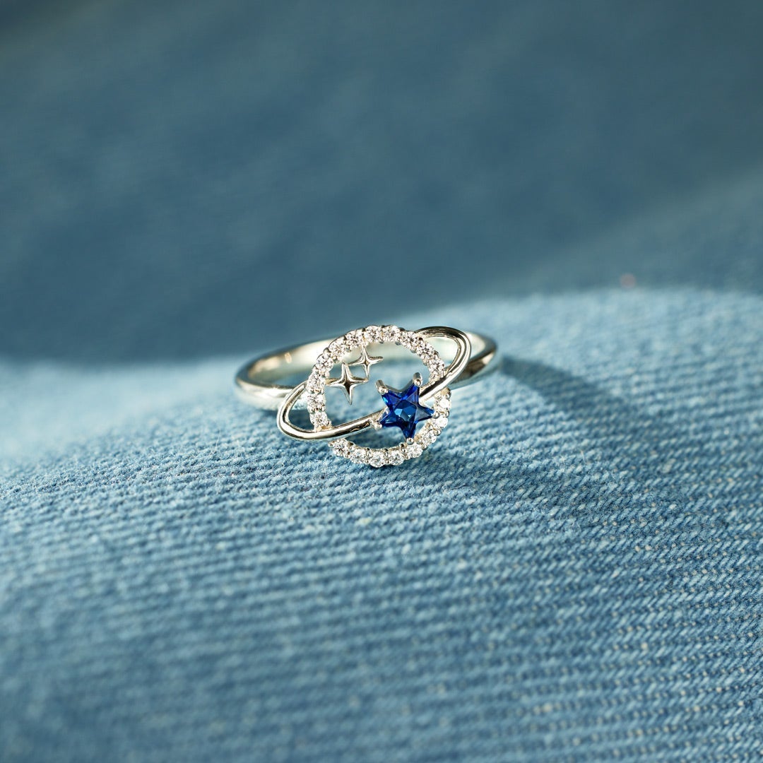 💫💍 ANILLO GALAXIA✨PARA TU ESTRELLA ESPECIAL 😍☄️🌙🪐🌟MKT C