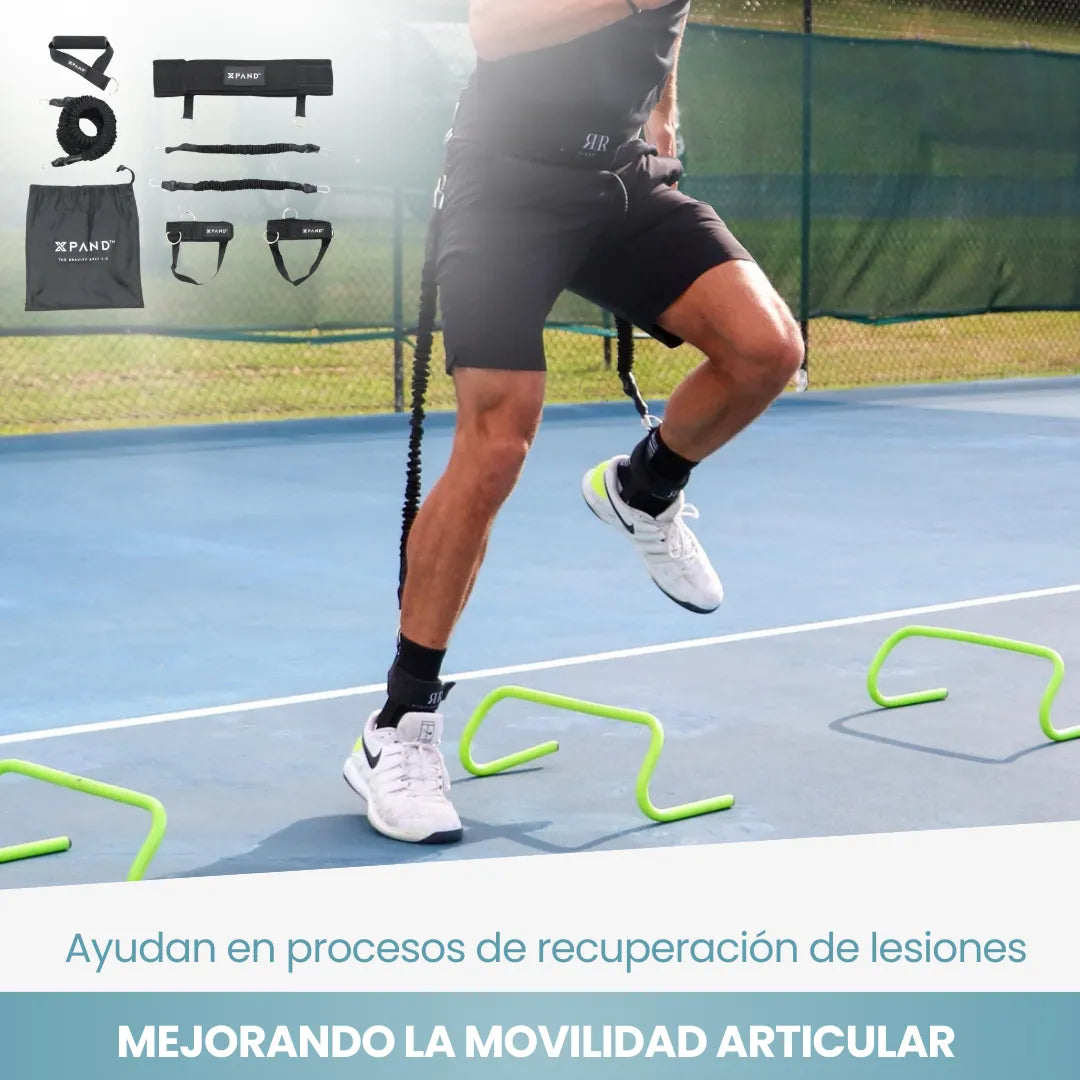 ¡TENDENCIA! POWER-BAND CINTURÓN DE ENTRENAMIENTO DE FUERZA