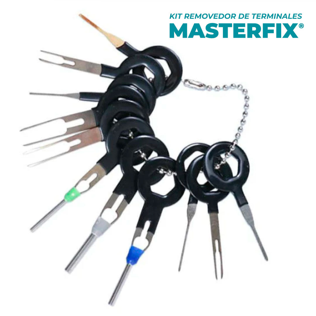 ¡IMPORTADO ! KIT 22 PIEZAS REMOVEDOR DE TERMINALES MASTERFIX®