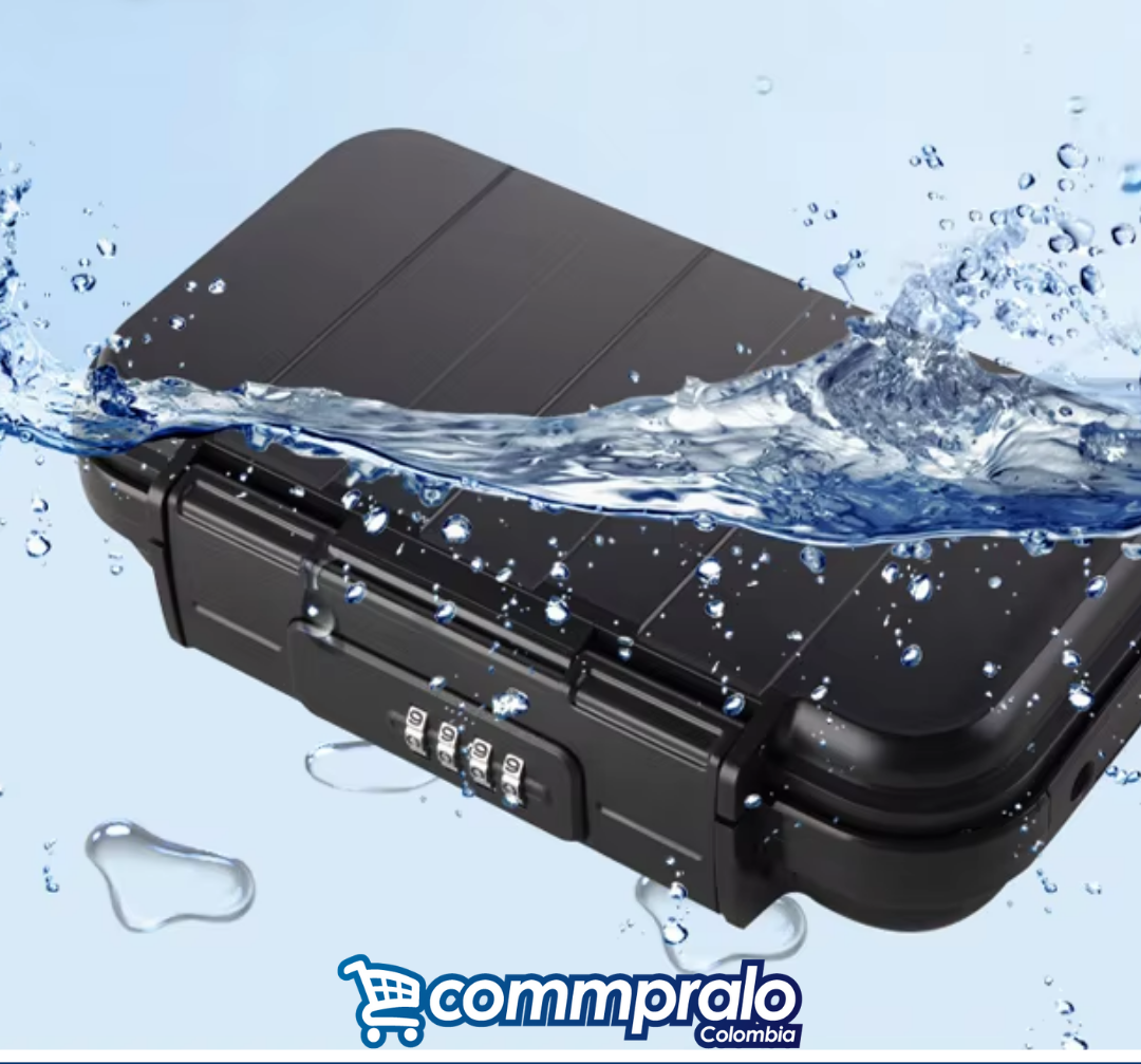 ¡EXCLUSIVO! CAJA DE SEGURIDAD PORTATIL POKET VAULT