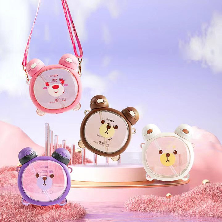 ¡EXCLUSIVO! BOTELLA DE AGUA DOBLE ZIPPER TEDDY
