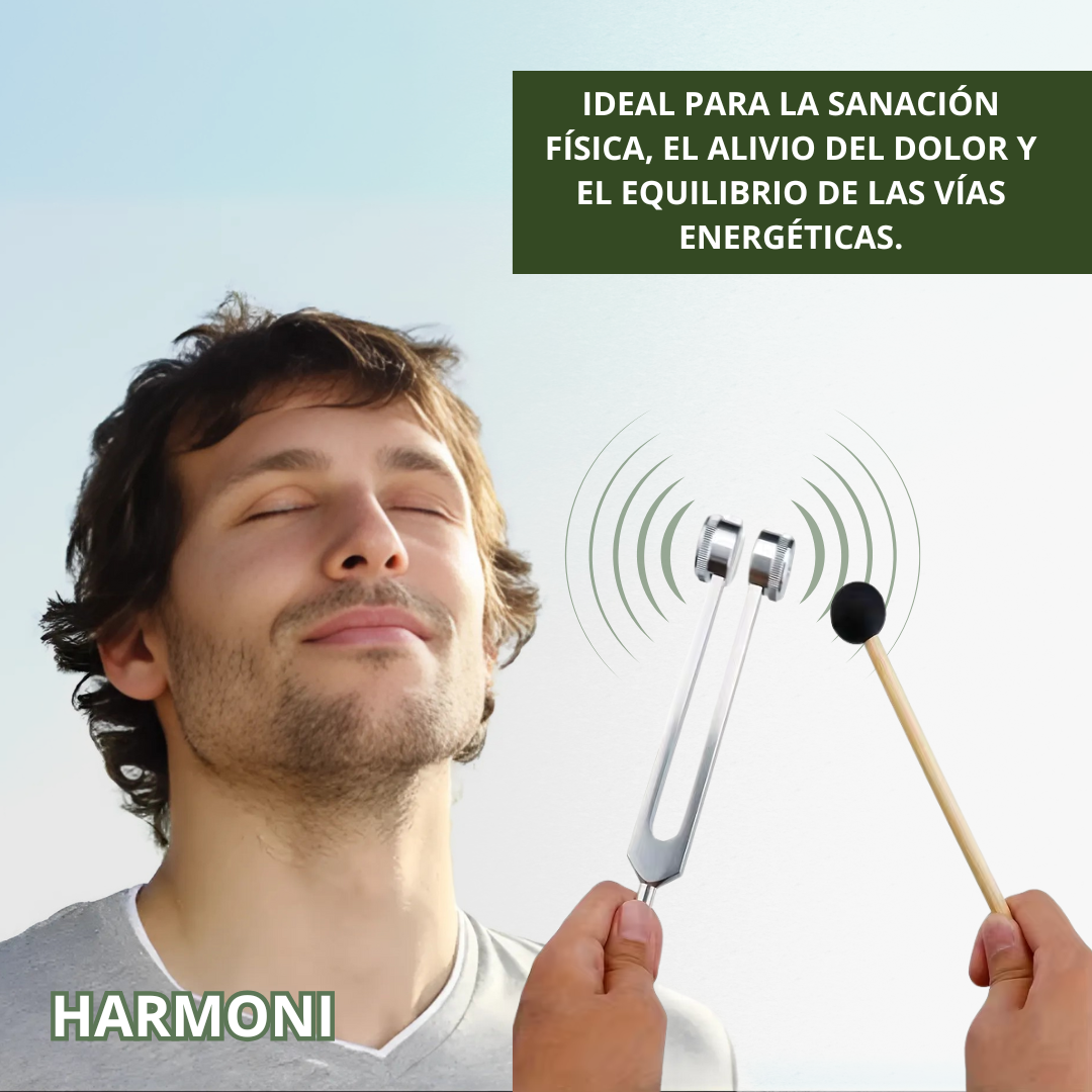 ¡ÚNICO EN COLOMBIA! KIT DIAPASON TERAPEUTICO HARMONI
