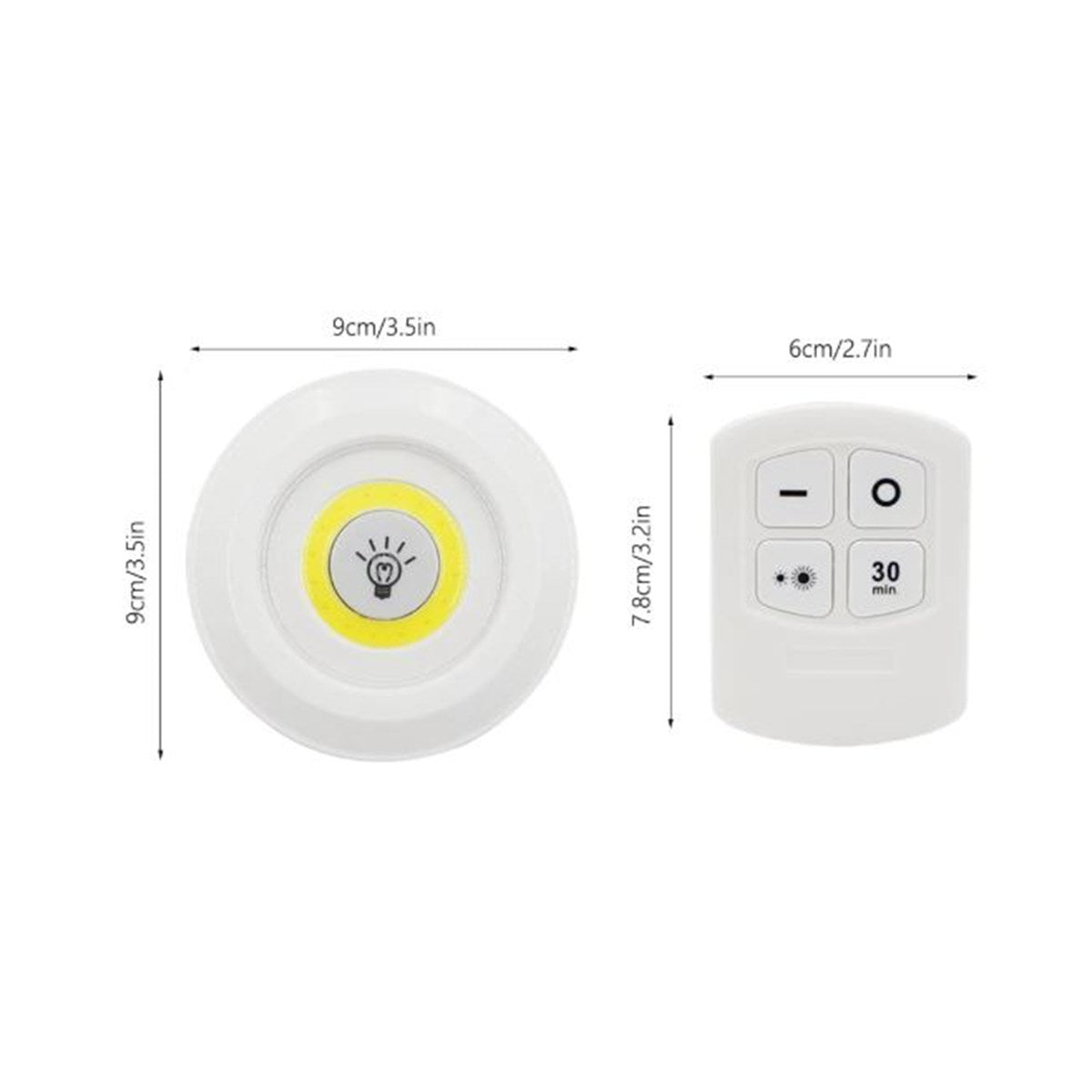 ¡PRODUCTO IMPORTADO! SET 3 LUZ LED + CONTROL REMOTO INALÁMBRICO✨