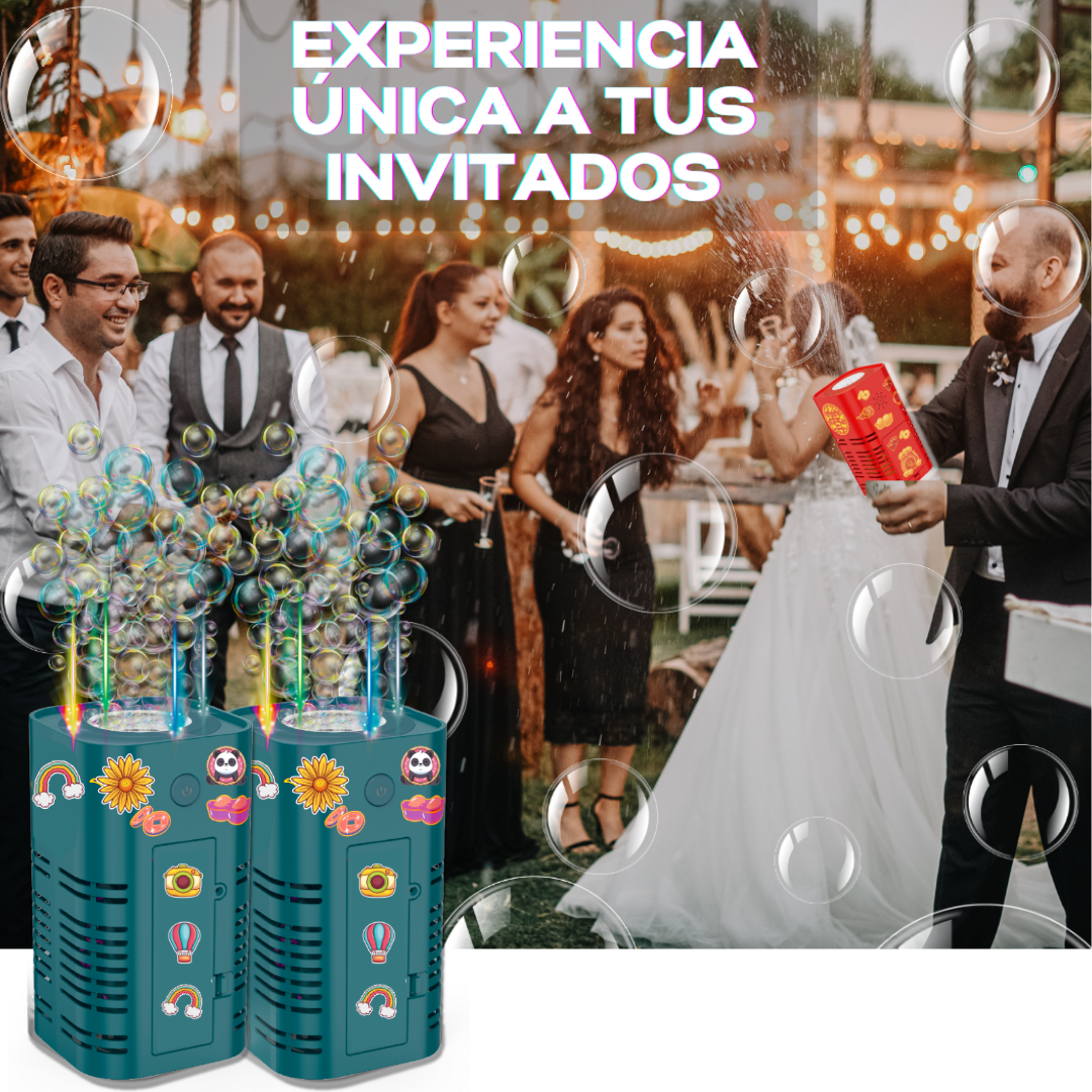 ¡OFERTA! BURBUJAPARTY SET X2