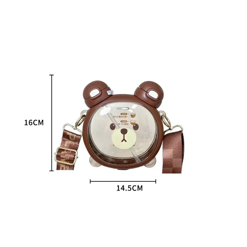 ¡EXCLUSIVO! BOTELLA DE AGUA DOBLE ZIPPER TEDDY