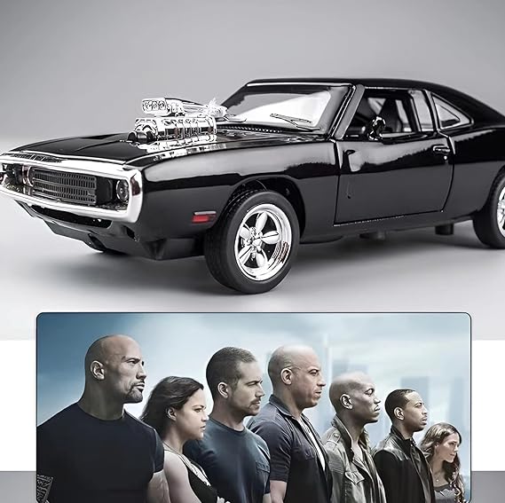 COLECCIONABLE IMPORTADO! CHARGER DODGE 1970s®️