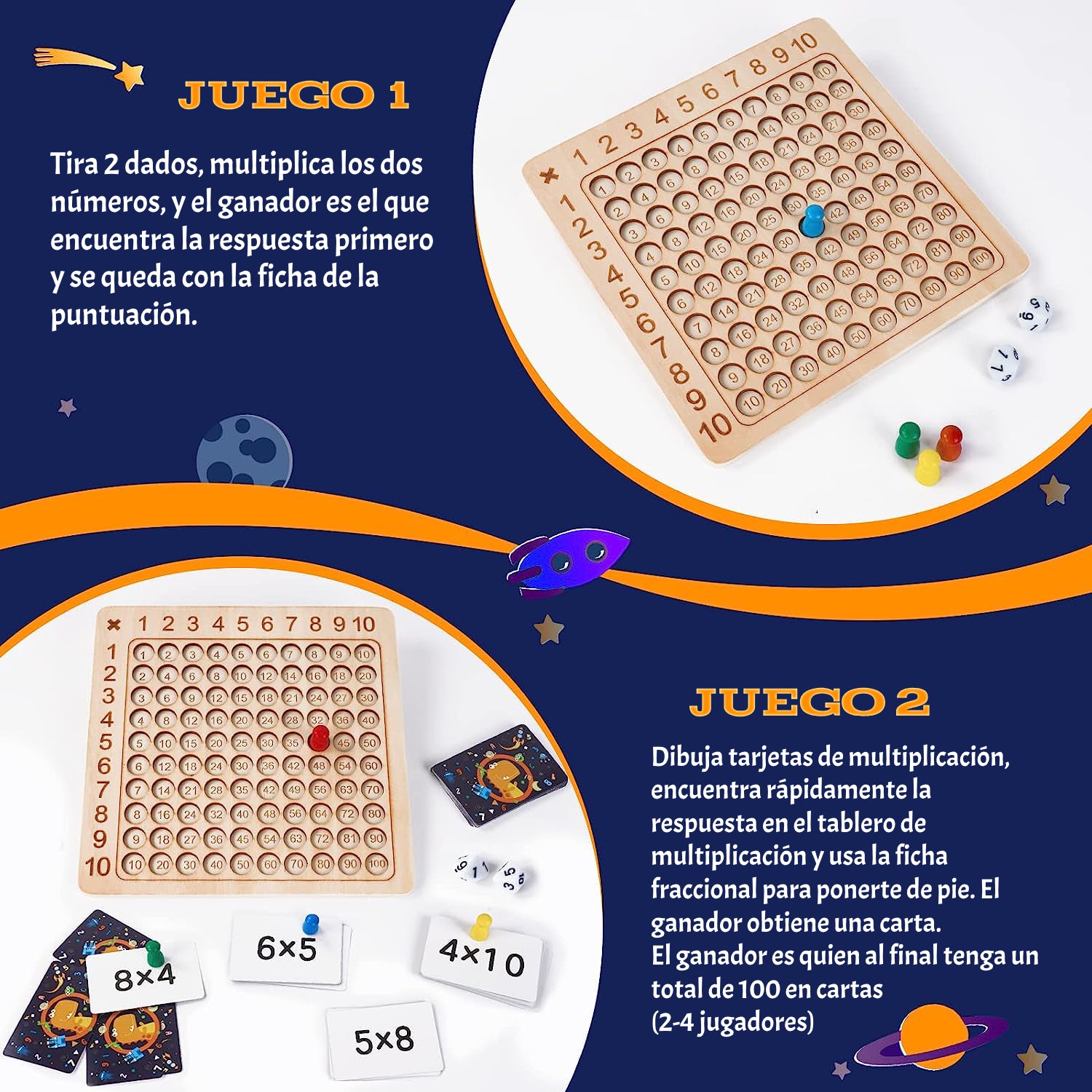 ✨ PRODUCTO EXCLUSIVO! JUEGO DE MESA MULTIPLICACION ❗❗