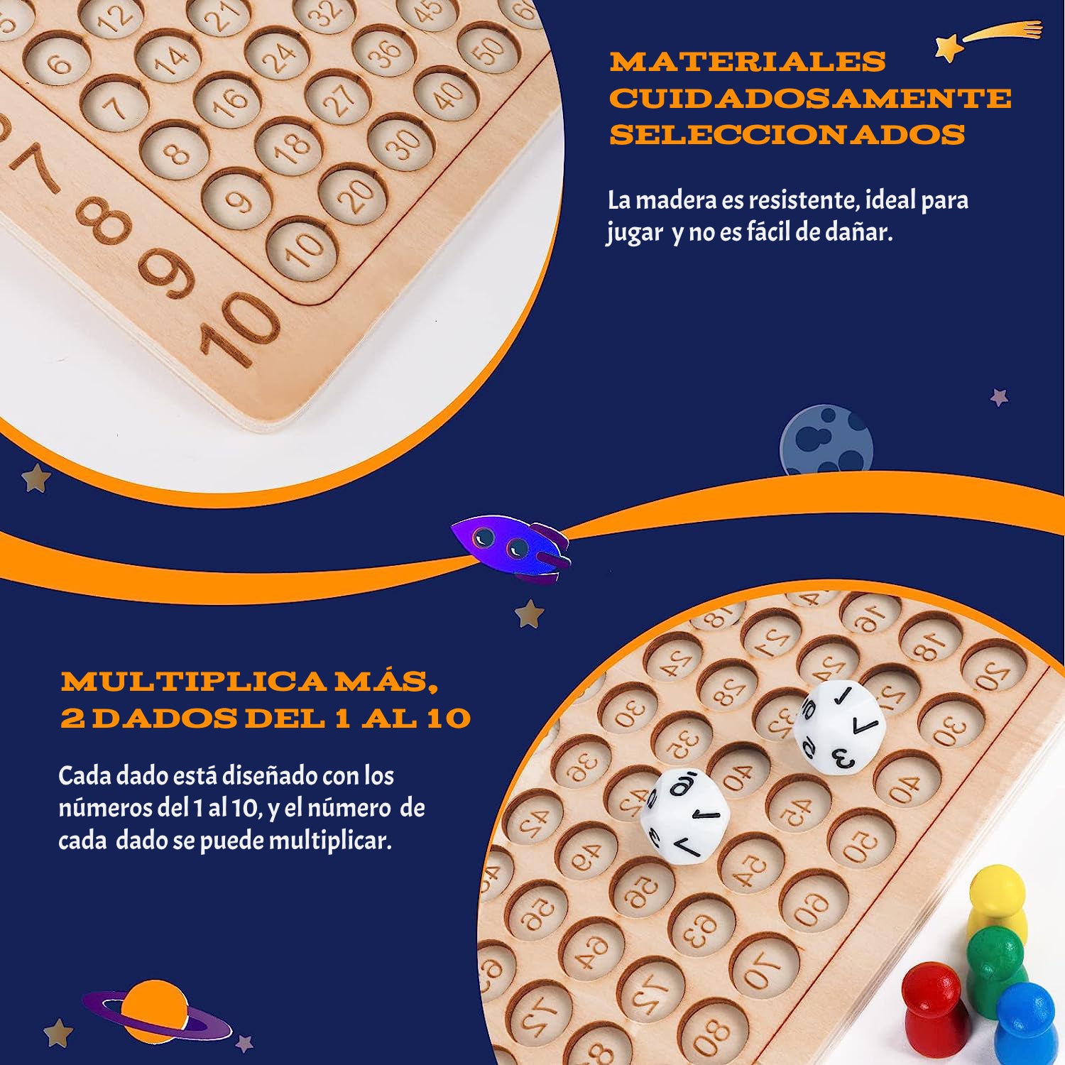 ✨ PRODUCTO EXCLUSIVO! JUEGO DE MESA MULTIPLICACION ❗❗