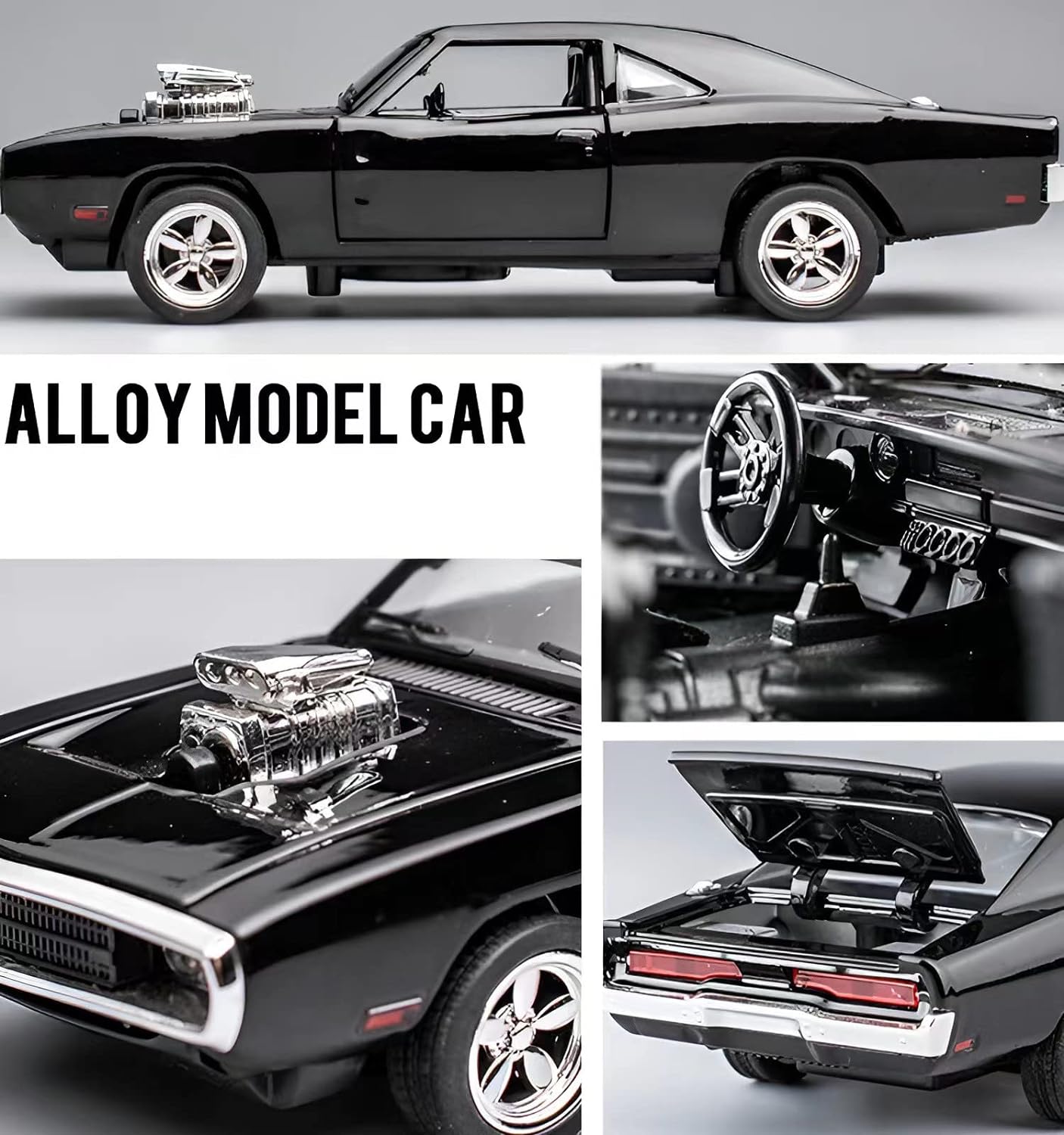 COLECCIONABLE IMPORTADO! CHARGER DODGE 1970s®️