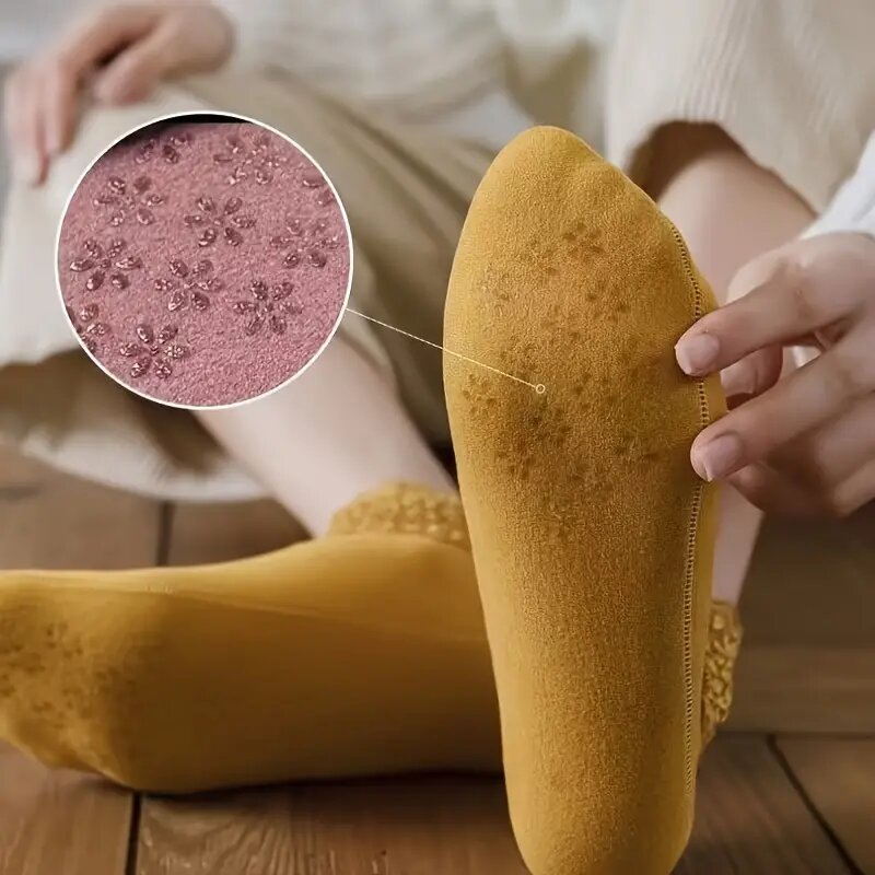 ¡ HOT SALE ! MEDIAS VELVET SOCKS SET X4