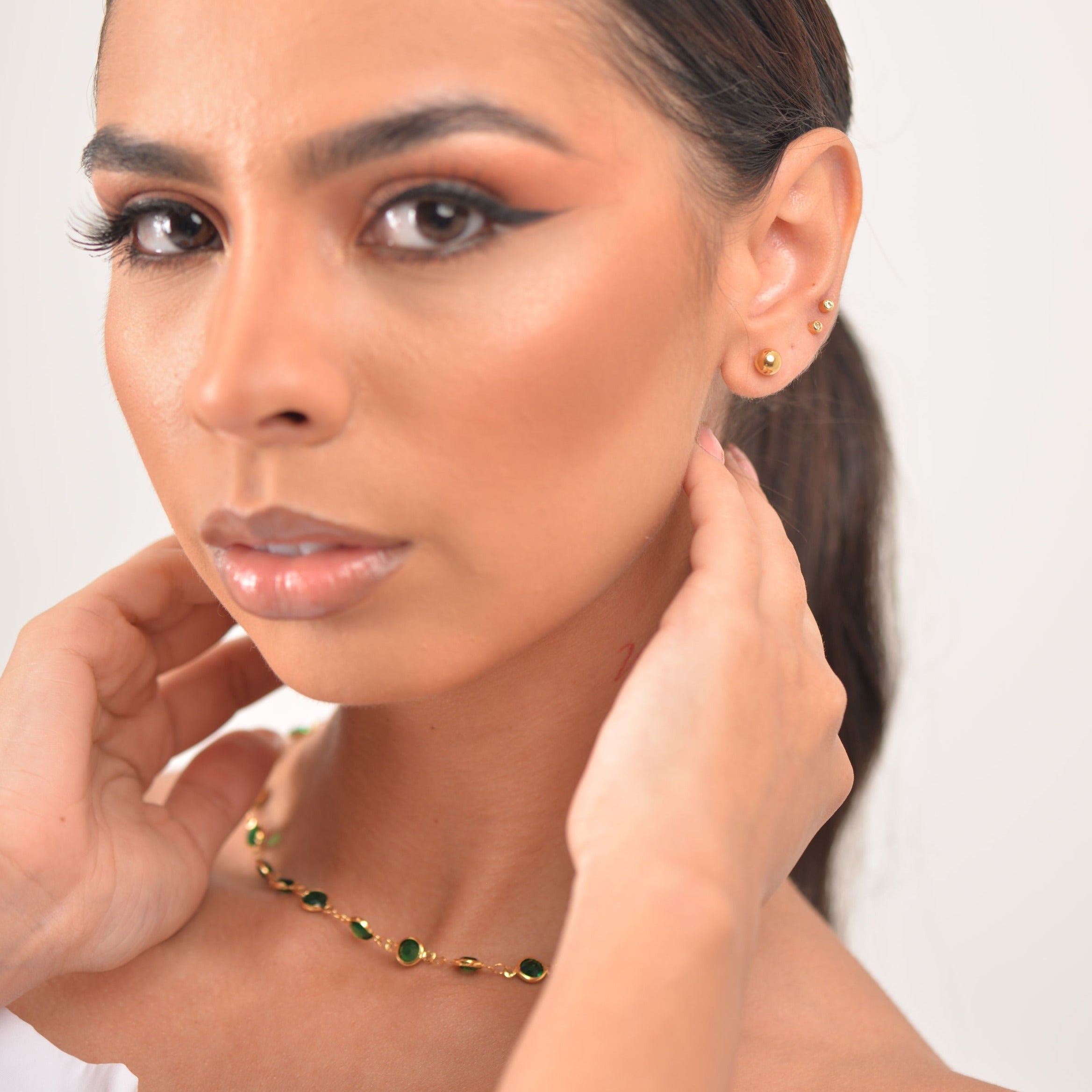 ✨¡EDICIÓN LIMITADA! 💎CADENA ESMERALDA 💯 MKT C