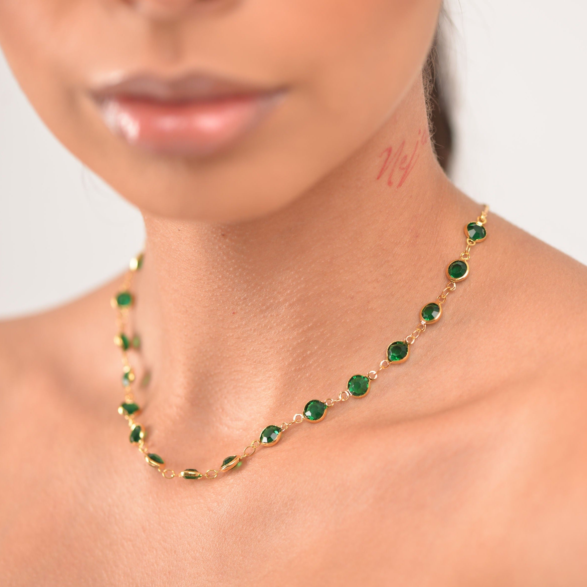 ✨¡EDICIÓN LIMITADA! 💎CADENA ESMERALDA 💯 MKT C