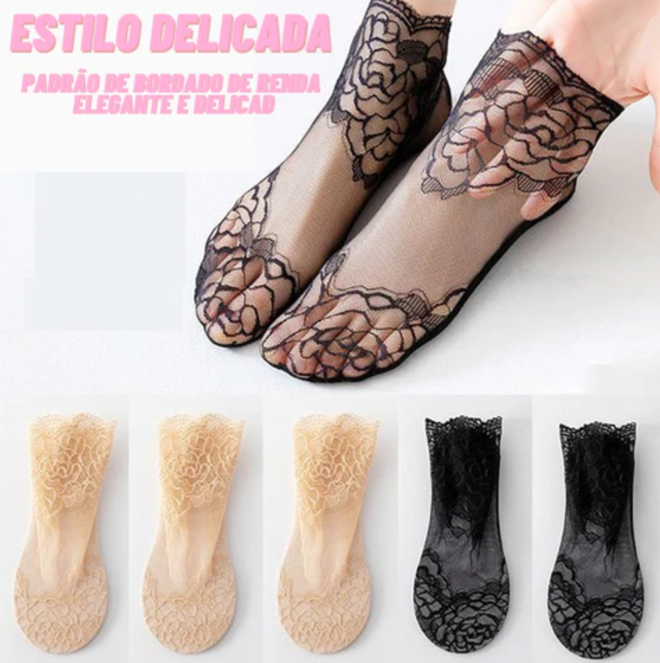 ¡BLACK FRIDAY! 50% OFF MEDIAS DE ENCAJE FASHION COMFORT MKT A