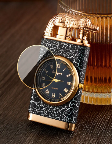 ¡¡¡VENTA CALIENTE!!! ENCENDEDOR Y RELOJ DOUBLE FIRE®️ 2 EN 1