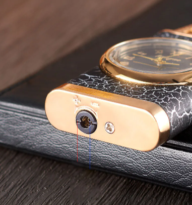 ¡¡¡VENTA CALIENTE!!! ENCENDEDOR Y RELOJ DOUBLE FIRE®️ 2 EN 1