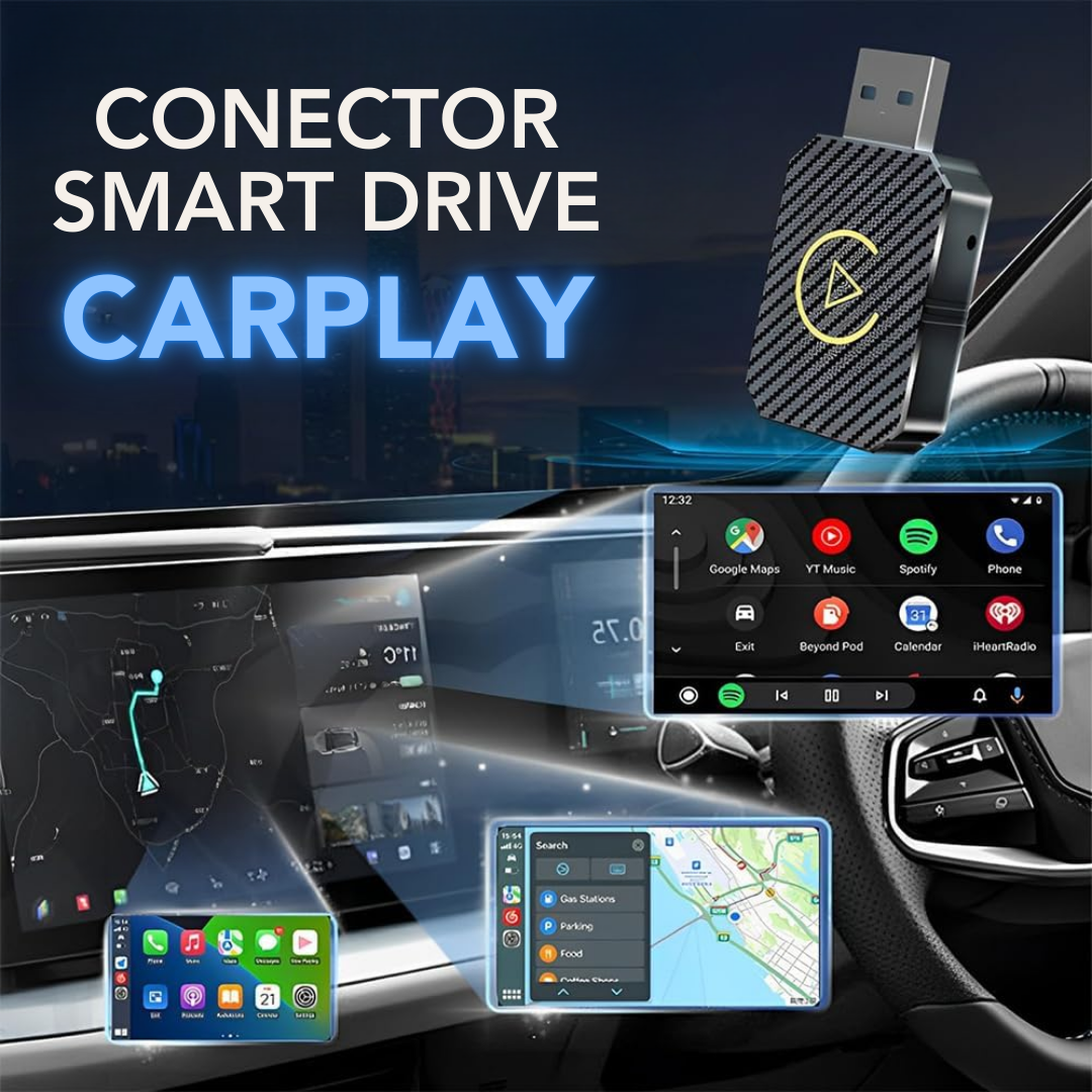 ¡EXCLUSIVO! Conector SmartDrive CARPLAY