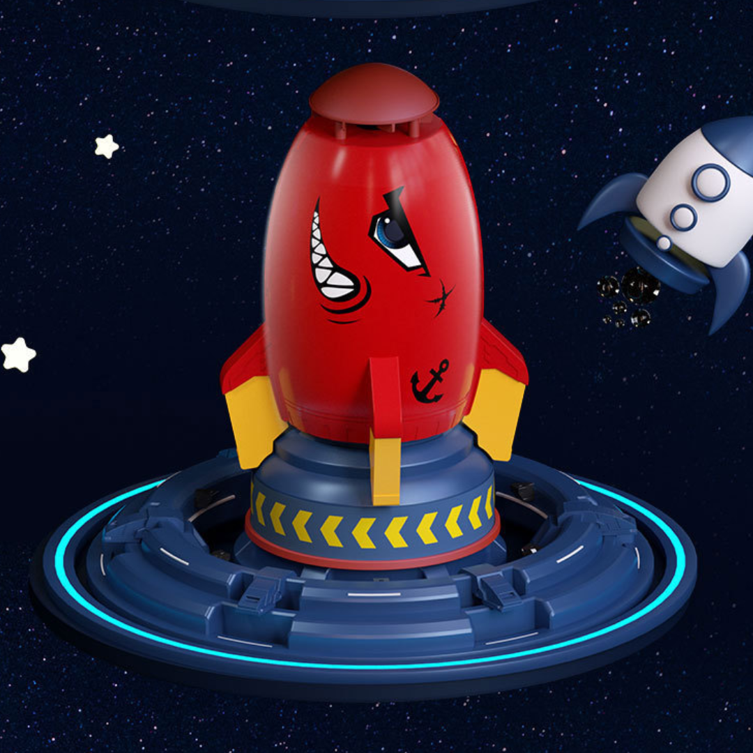 ¡BLACK FRIDAY! 50% OFF ASPERSOR DE AGUA COHETE TOYSHOP 006