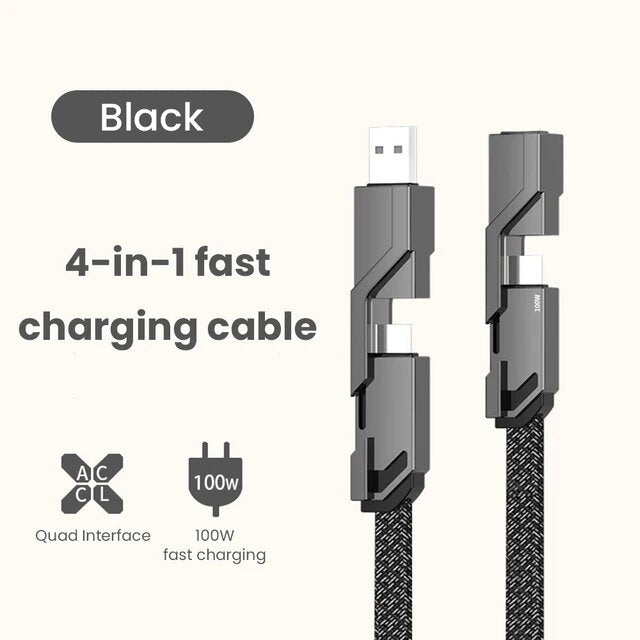 ¡PRODUCTO EXPORTADO! EVER - CABLE 4 EN 1