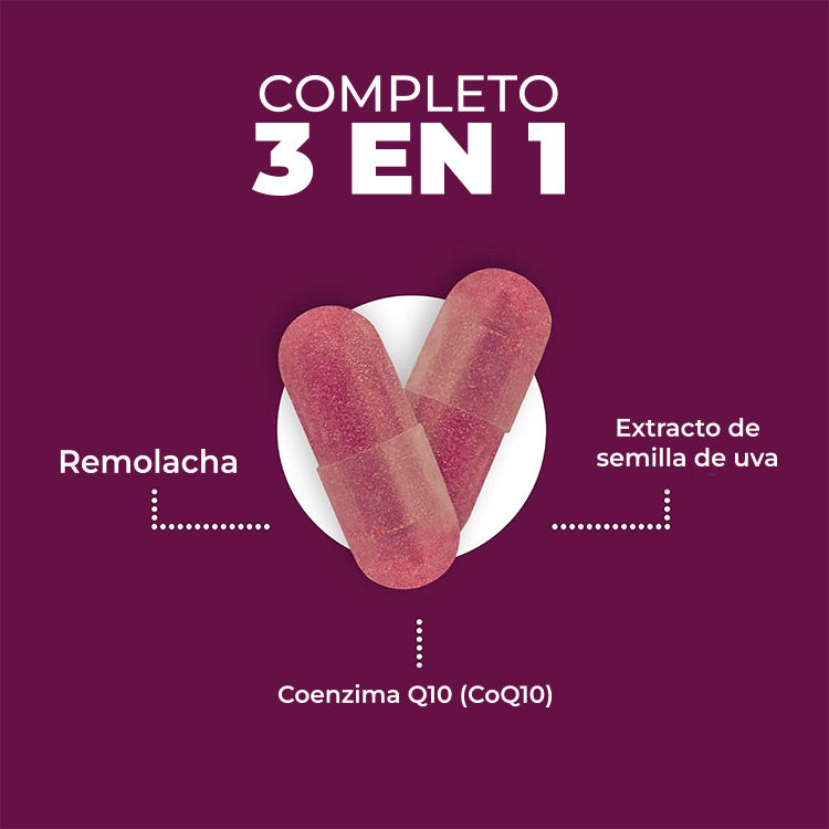 Presión Arterial Bajo Control + Energía Extra Con Qunol 3 En 1 ⚡🩺