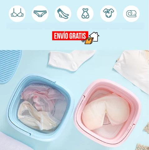 ¡EN TENDENCIA! LAVADORA PORTÁTIL