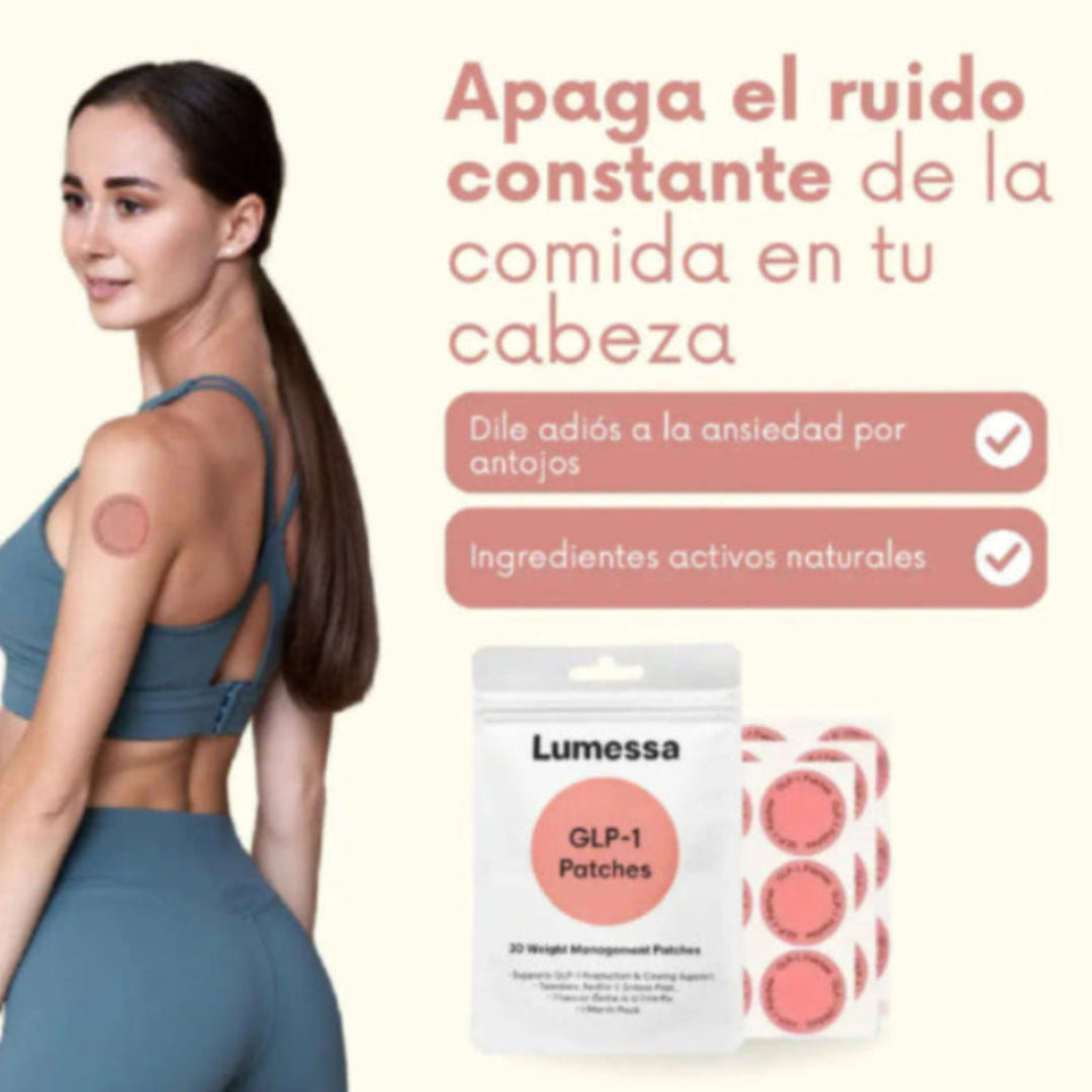 ¡PRODUCTO IMPORTADO 🇺🇲! PARCHES LUMESSA CON GLP-1