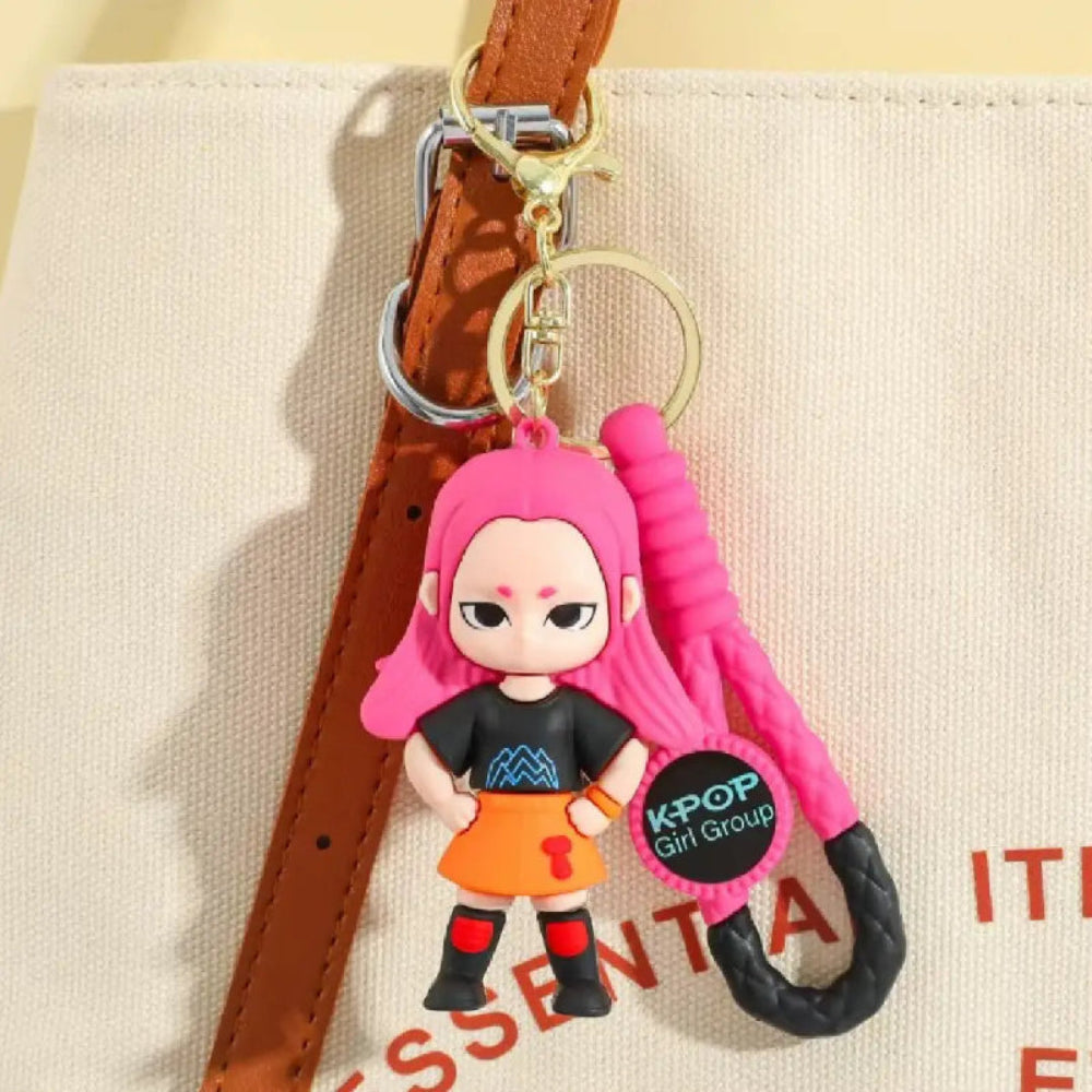 K-Charms | K-Pop Demon Hunters llavero de Silicona | Accesorio para Mochila y Llaves