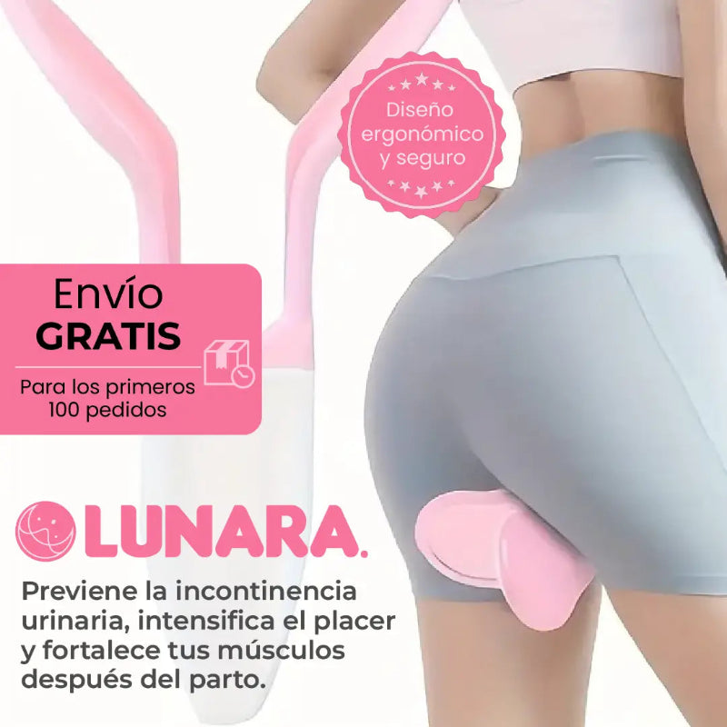 LUNARA - ENTRENADOR PÉLVICO, IDEAL PARA EJERCICIOS DE KEGEL, RECUPERAR LA FUERZA Y CONTROL FEMENINO