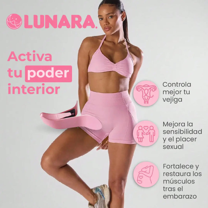 LUNARA - ENTRENADOR PÉLVICO, IDEAL PARA EJERCICIOS DE KEGEL, RECUPERAR LA FUERZA Y CONTROL FEMENINO