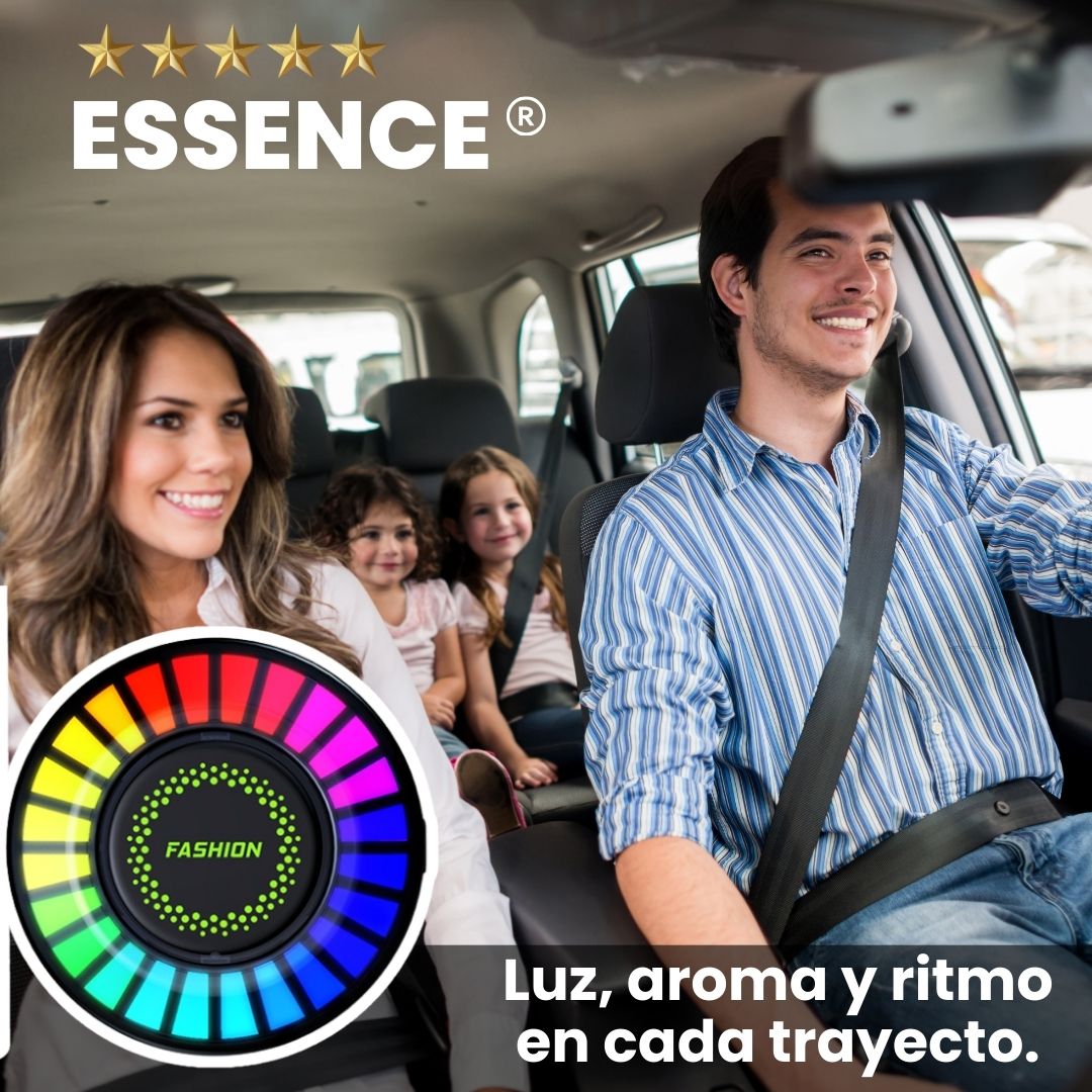 ¡EXCLUSIVO! LUCES LED+ AROMATIZANTE AUTO ESSENCE
