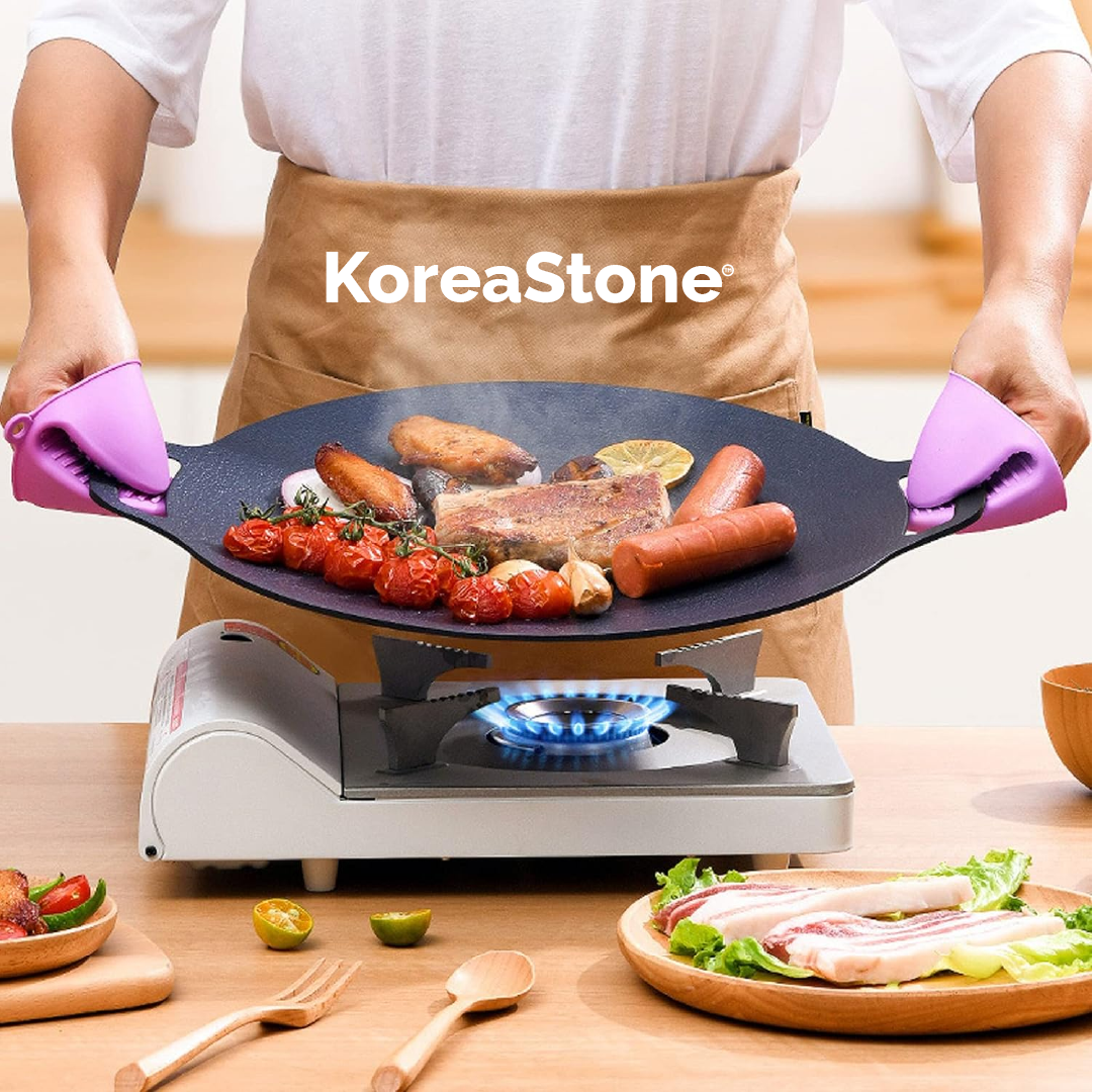 👩🍳👨🍳SARTÉN KOREAN STONE +BONO RODILLO DE PANADERÍA