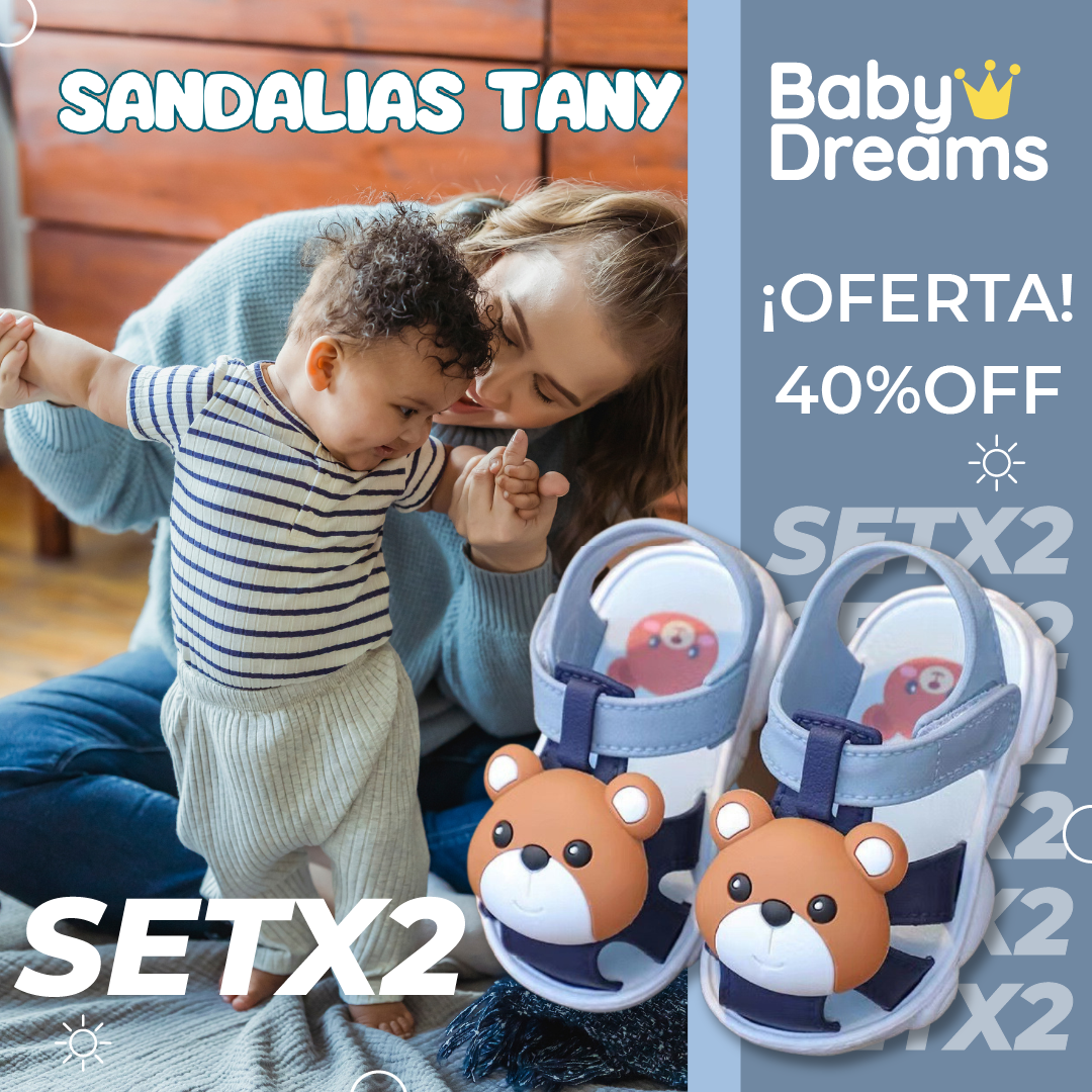 ¡IMPORTADO! PROMO SET X 2 SANDALIAS TANY