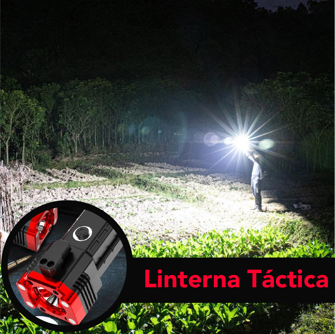 ¡PRODUCTO EXCLUSIVO! LINTERNA TÁCTICA