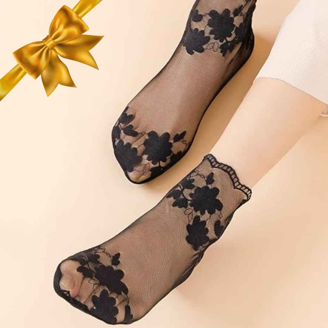 ¡IMPORTADO! REGALA EN NAVIDAD MEDIAS DE ENCAJE SENSITIVE