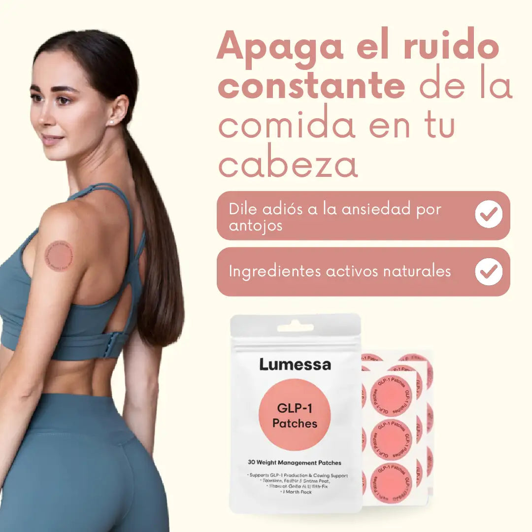 ¡PRODUCTO IMPORTADO 🇺🇲! PARCHES LUMESSA CON GLP-1