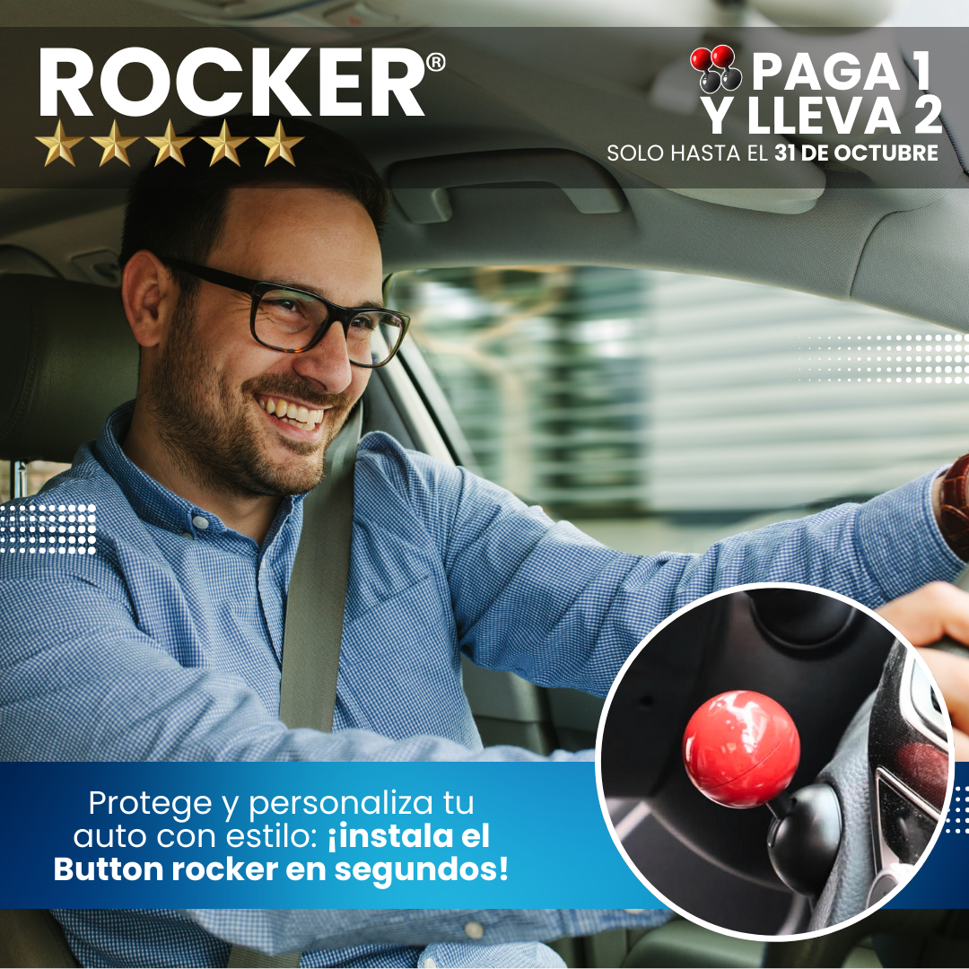 ¡PRODUCTO IMPORTADO! PAGA 1 Y LLEVA 2 BUTTON ROCKER