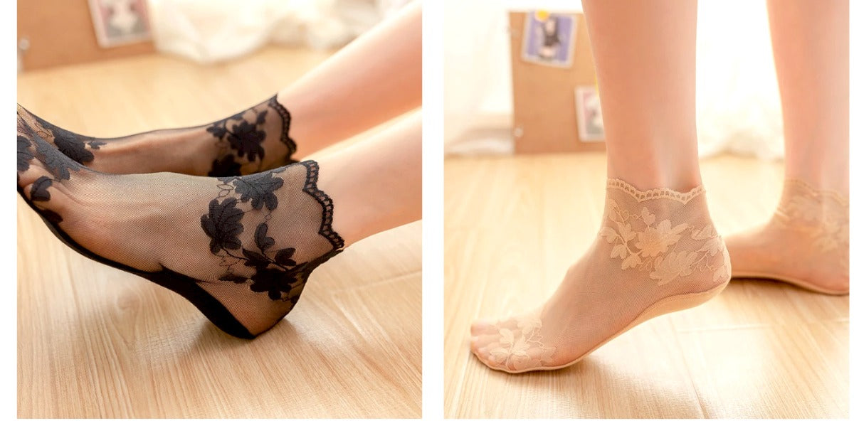 ¡BLACK FRIDAY! 50% OFF MEDIAS DE ENCAJE FASHION COMFORT MKT A