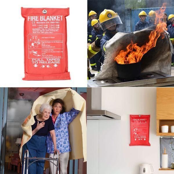 ¡¡PRODUCTO NOVEDOSO!! FIRE BLANKET MANTA CONTRA INCENDIOS