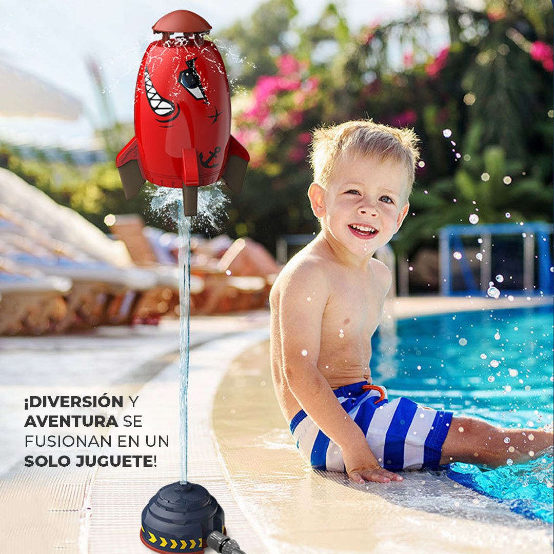 ¡BLACK FRIDAY! 50% OFF ASPERSOR DE AGUA COHETE TOYSHOP 006
