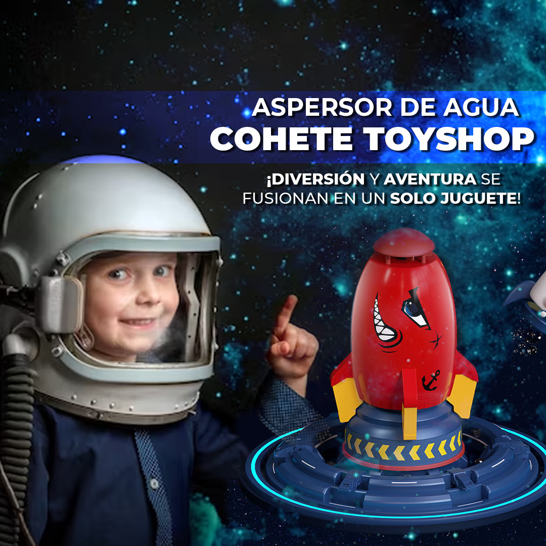 ¡BLACK FRIDAY! 50% OFF ASPERSOR DE AGUA COHETE TOYSHOP 006