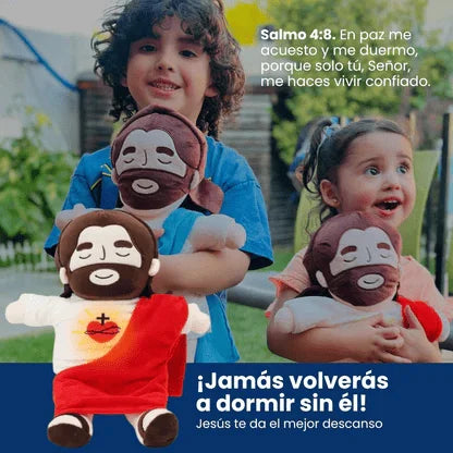 PRODUCTO EXCLUSIVO PELUCHE DE LUJO QUE RESPIRA: JESUS MI FIEL AMIGO
