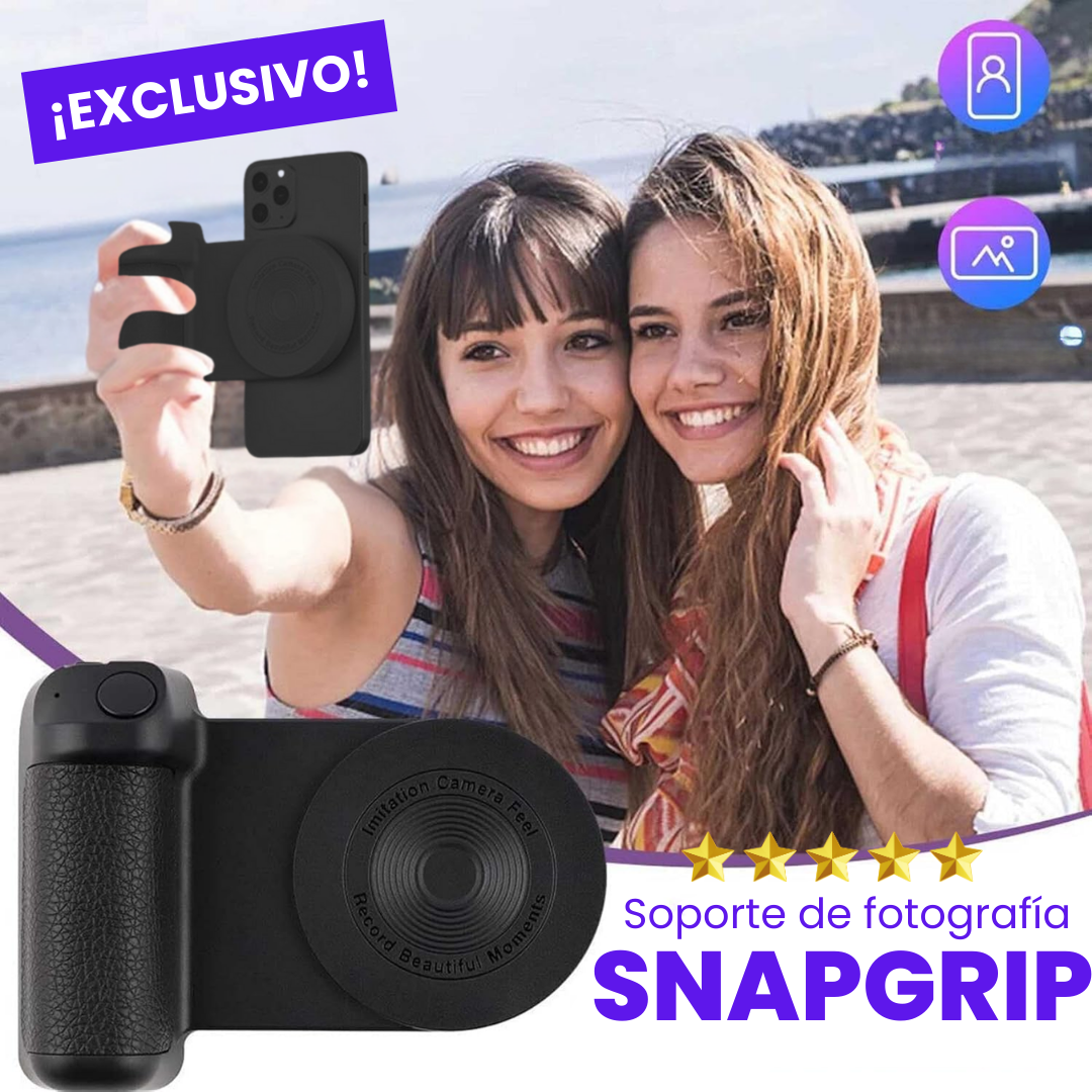 ¡EXCLUSIVO! SOPORTE DE FOTOGRAFÍA PARA TELEFONO SNAPGRIP