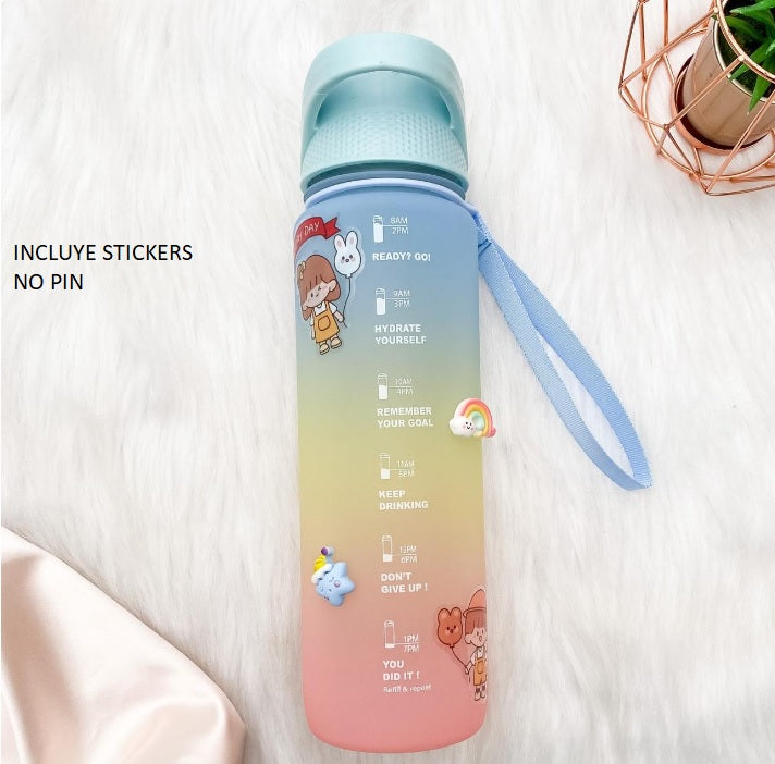 🌟MOTIVACIONAL 💯 TERMO LOVEYOURSELF 🔆DEGRADADO MULTICOLOR ™