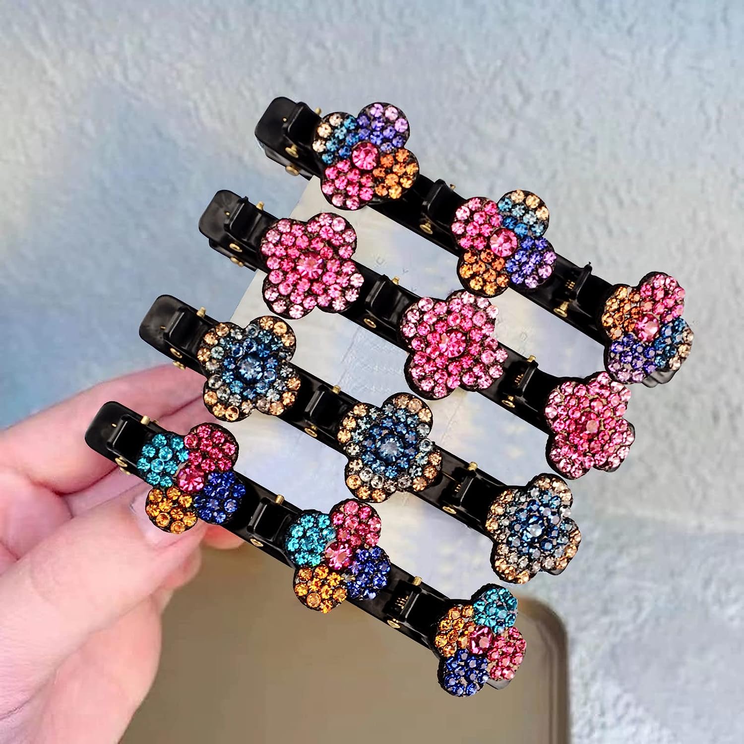 💥PRODUCTO EXCLUSIVO❗PINZAS TRENZADAS CHICK™️🌸