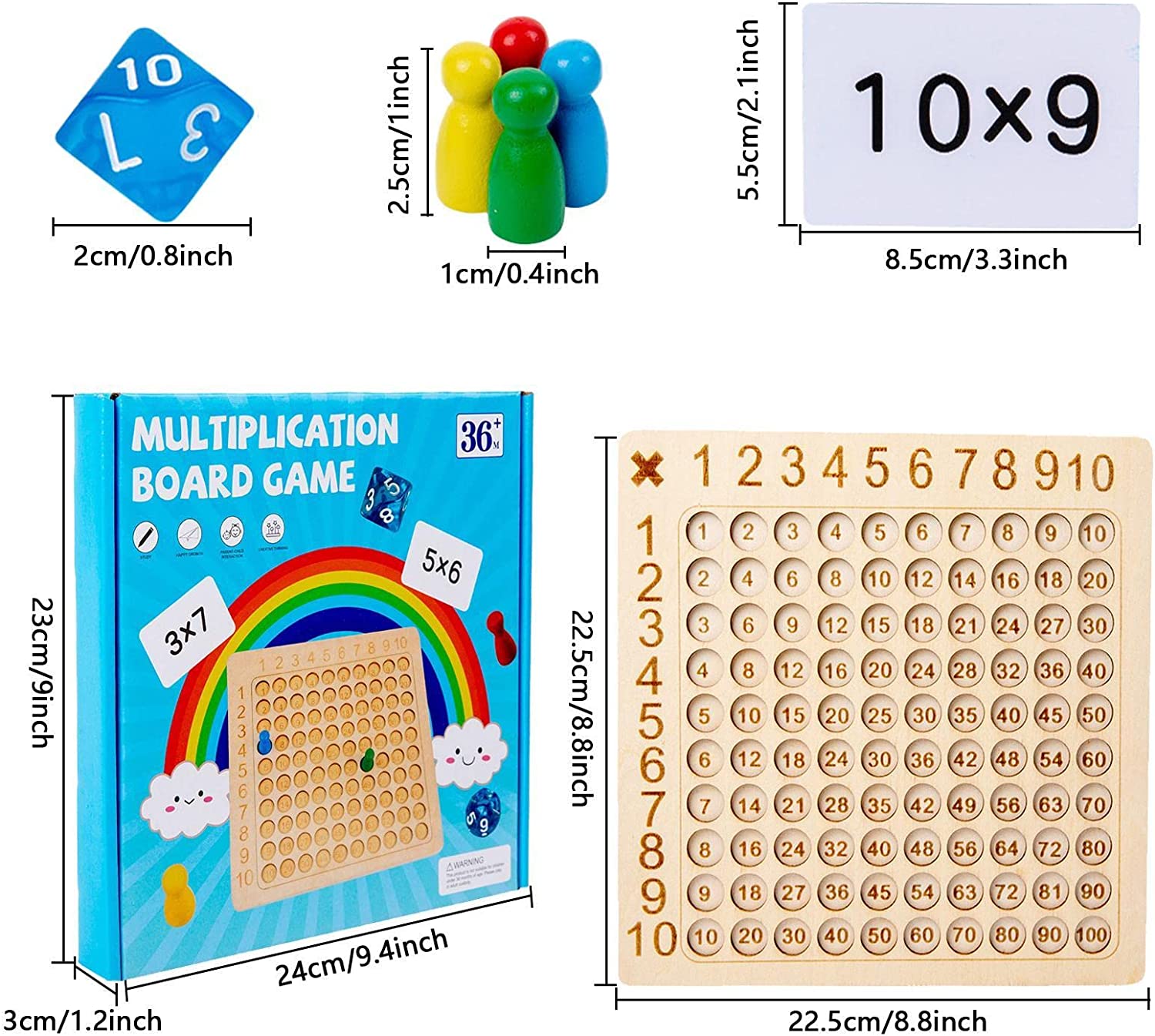 ✨ PRODUCTO EXCLUSIVO! JUEGO DE MESA MULTIPLICACION ❗❗