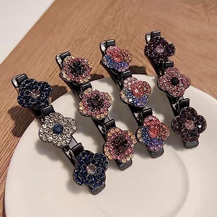 💥PRODUCTO EXCLUSIVO❗PINZAS TRENZADAS CHICK™️🌸