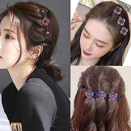 💥PRODUCTO EXCLUSIVO❗PINZAS TRENZADAS CHICK™️🌸